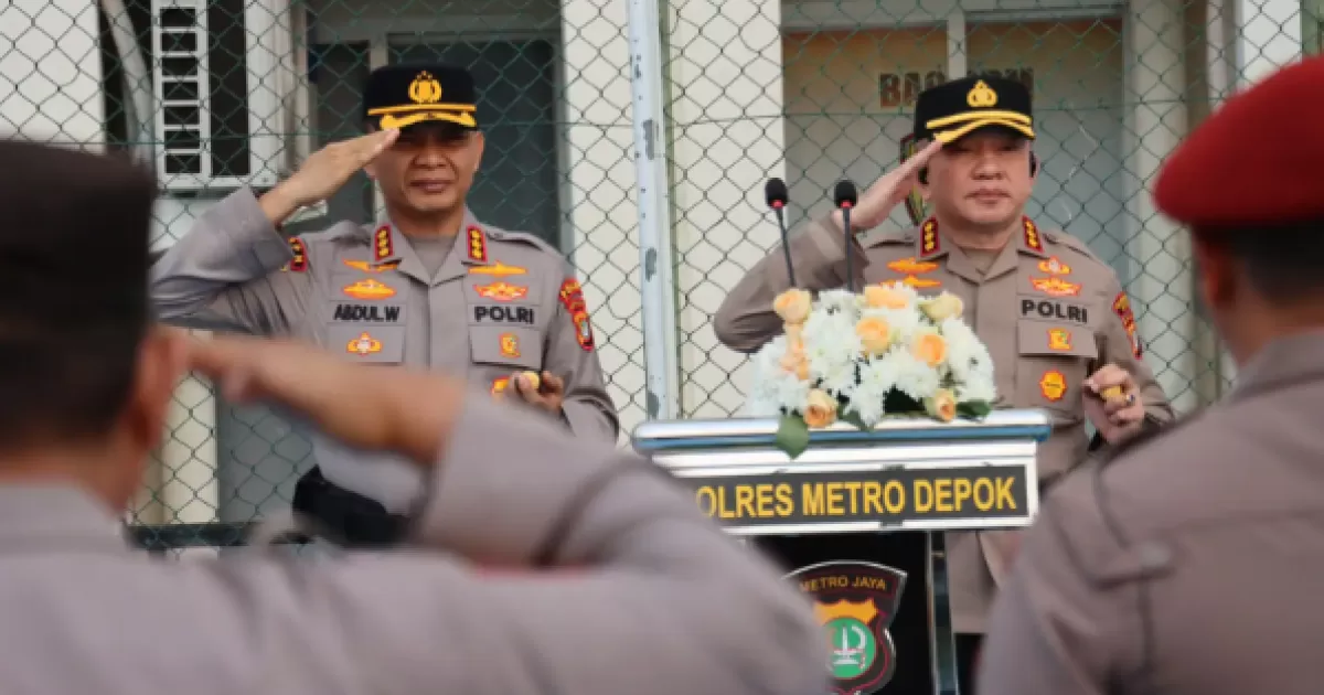 Kombes Pol Christian Rony Putra Resmi Jabat Kapolres Metro Depok, Gantikan Kombes Pol Abdul Waras