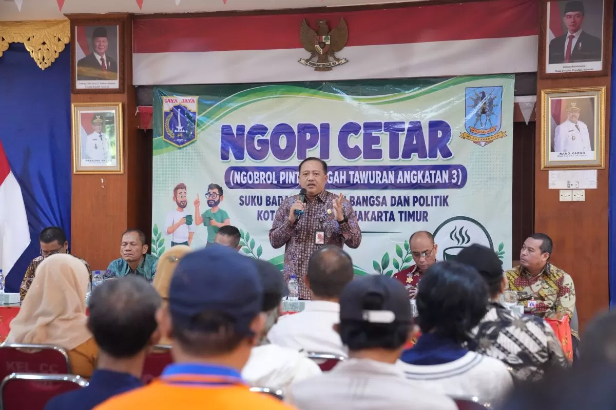 Ngopi Cetar Jadi Forum Kolaborasi Cegah Tawuran di Jakarta Timur