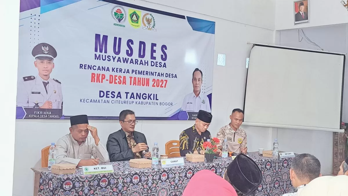 Musdes RKP Desa 2027 Digelar, Pemdes Tangkil Prioritaskan Pembangunan Berbasis Aspirasi Warga