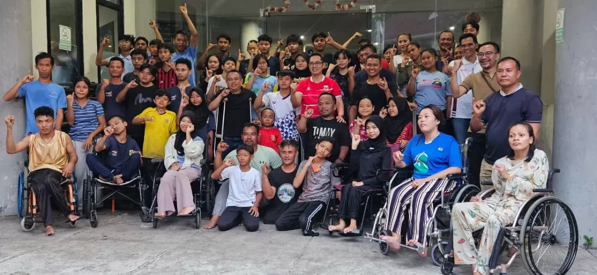 Jelang Peparda VII Jabar, Kajari Bogor Suntik Semangat Atlet NPCI Kabupaten Bogor