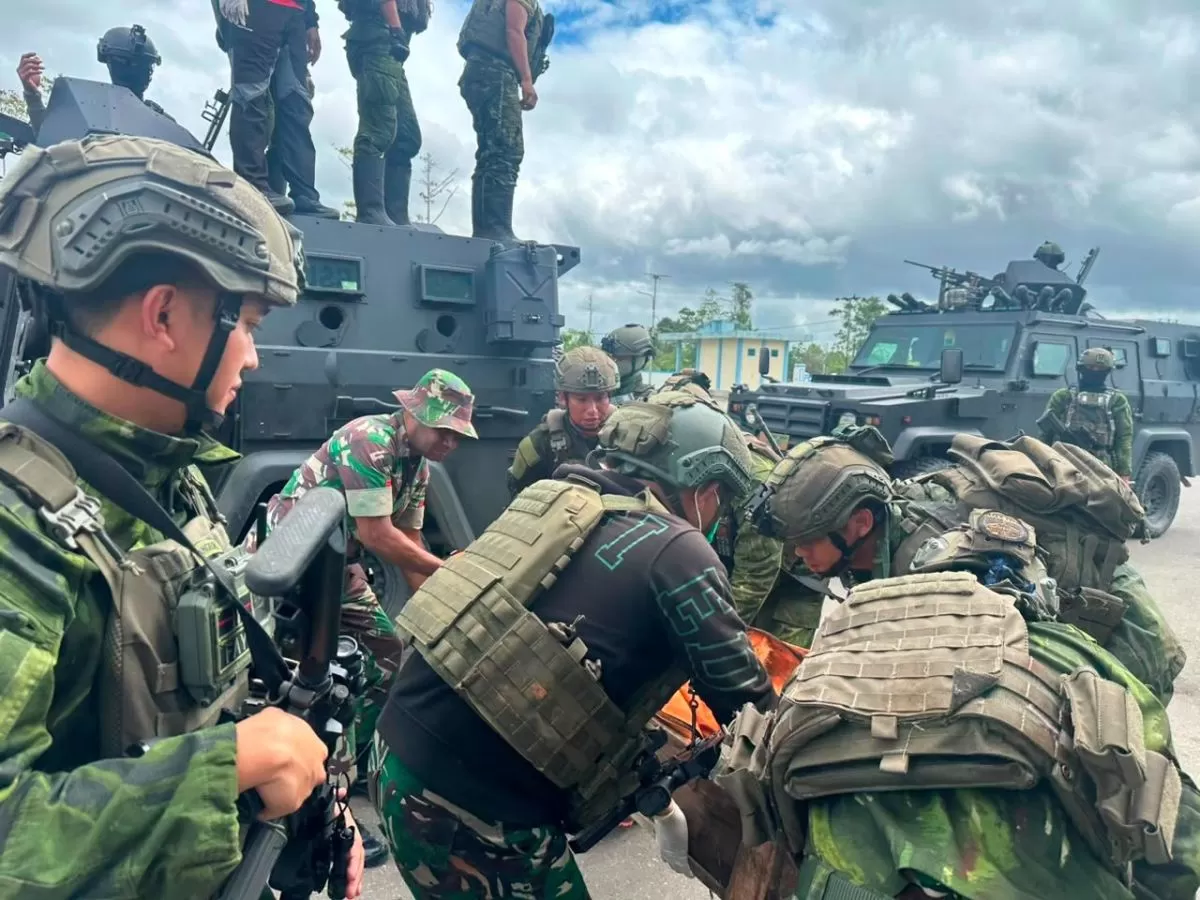 TNI Habema Berhasil Evakuasi Jenazah Korban Penembakan di Yahukimo