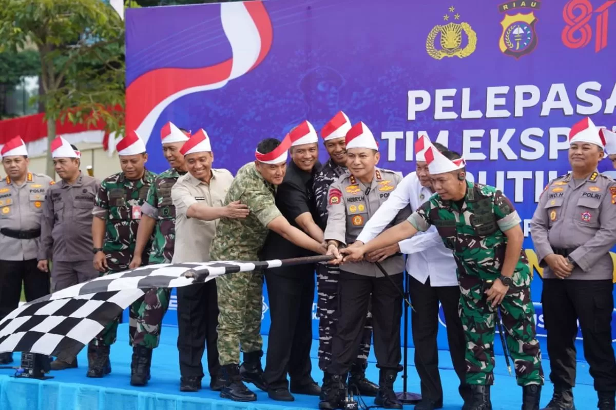 Ekspedisi Merah Putih Presisi 2026 Resmi Dimulai, Polda Riau Sambangi 17 Desa 3T hingga 17 Agustus