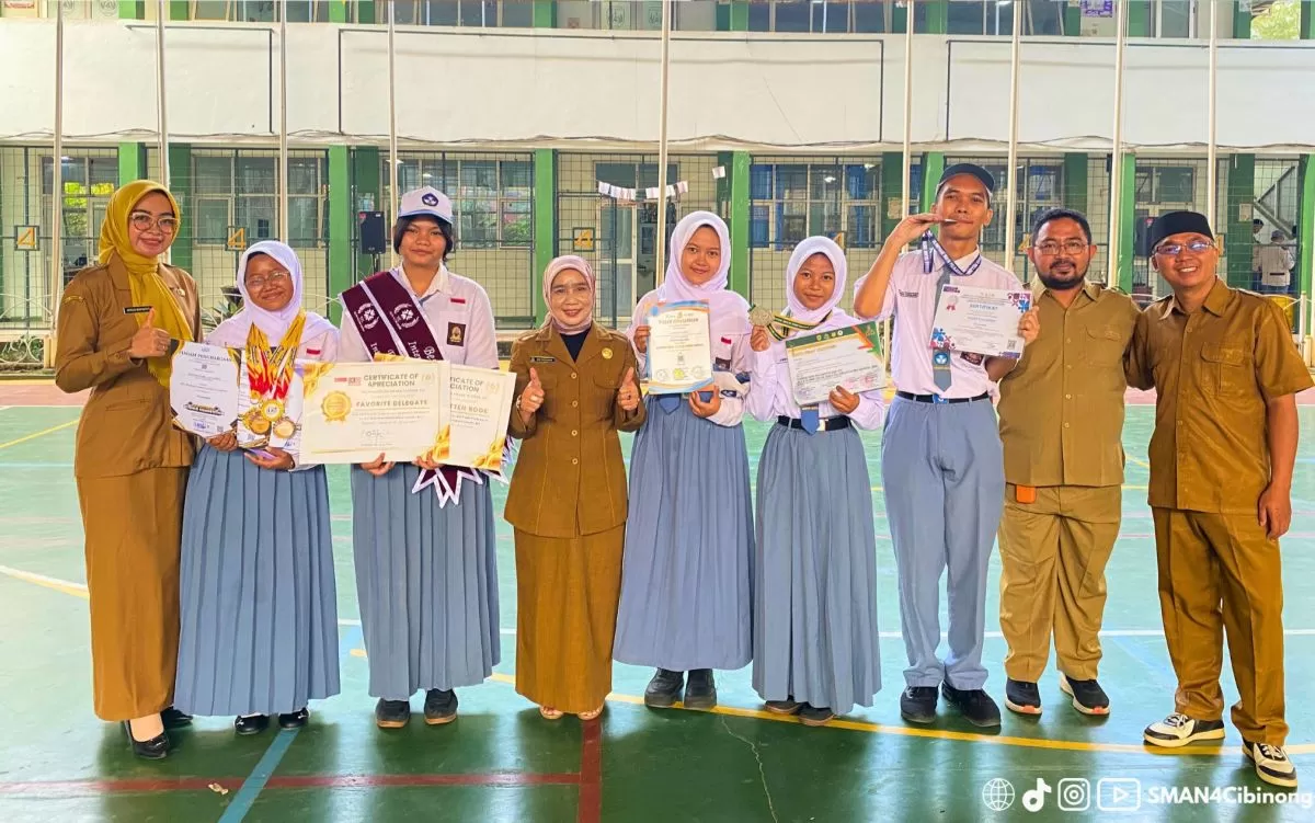 SMAN 4 Cibinong Kembali Ukir Prestasi, Kepala Sekolah: Bukti Semangat Belajar dan Kerja Keras