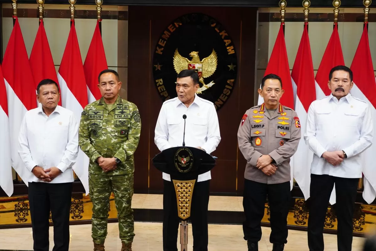 Menko Polkam Djamari Chaniago Tegaskan Hoaks yang Ganggu Stabilitas Nasional Akan Ditindak