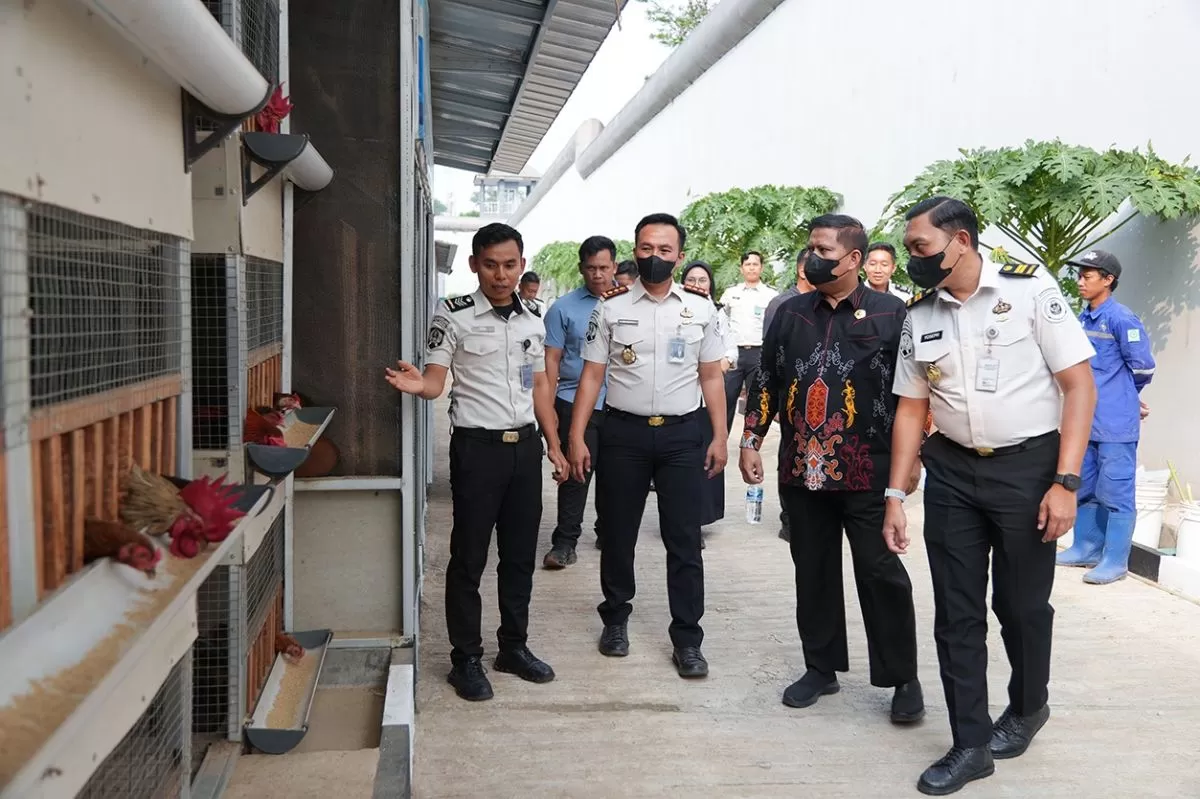 LAN Samarinda Apresiasi Inovasi Pengelolaan Sampah Terpadu di Lapas Cibinong