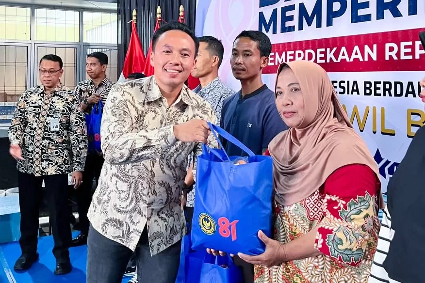 Semarak HUT RI, Lapas Cibinong dan UPT Pemasyarakatan Bogor Raya Gelar Bakti Sosial