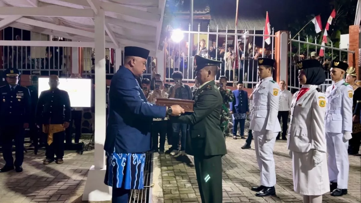Bupati Bogor Jemput Bendera Pusaka di Malasari, Kenang Perjuangan Pahlawan