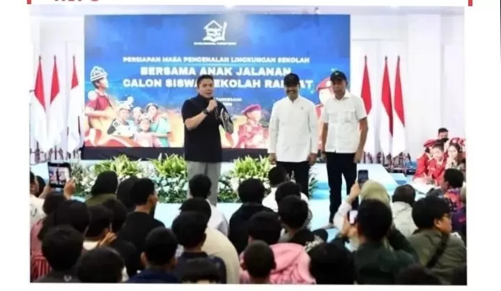 Seskab Teddy Tegaskan Sekolah Rakyat Jadi Jalan Pulang bagi Anak yang Putus Sekolah