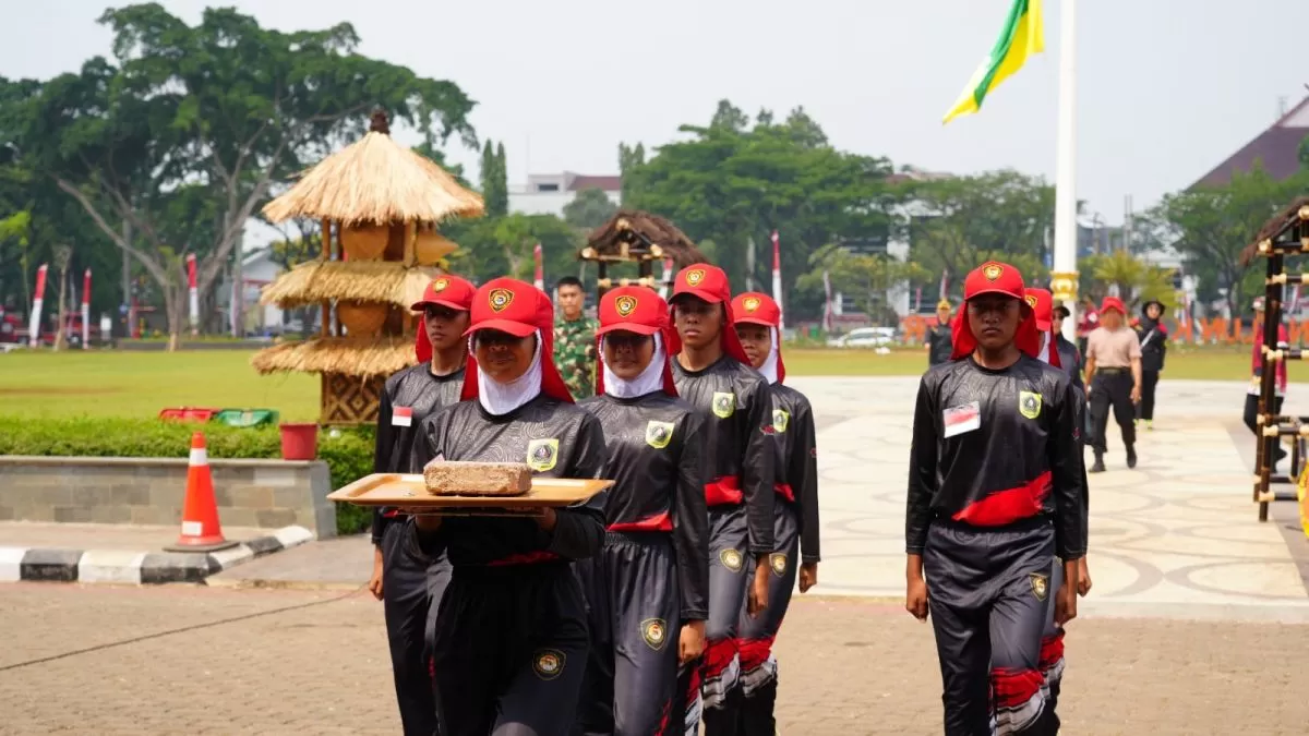 Jelang Upacara HUT RI, Calon Paskibraka Kabupaten Bogor Jalani Pelatihan Terstruktur
