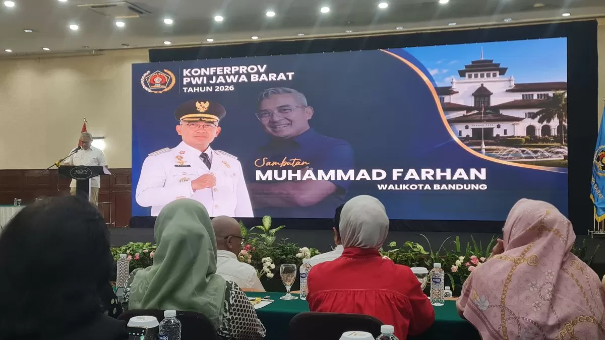 Buka Konferprov PWI Jabar 2026, Wali Kota Bandung Muhammad Farhan Tekankan Independensi Pers
