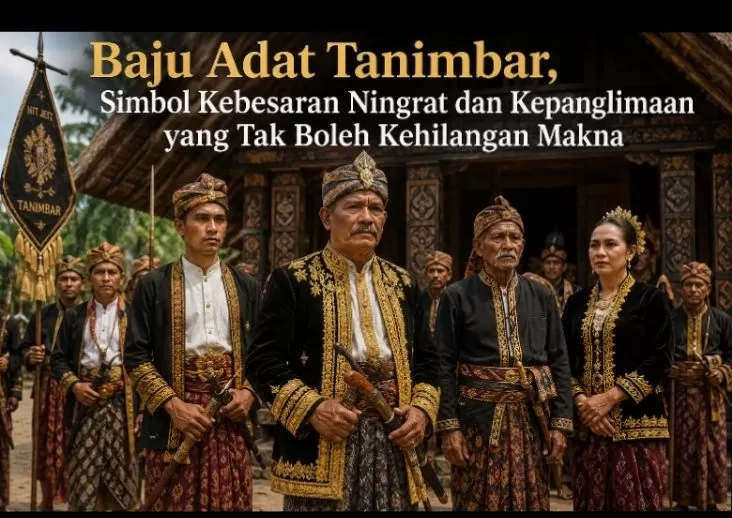Baju Adat Tanimbar, Simbol Kebesaran Ningrat dan Kepanglimaan yang Tak Boleh Kehilangan Makna