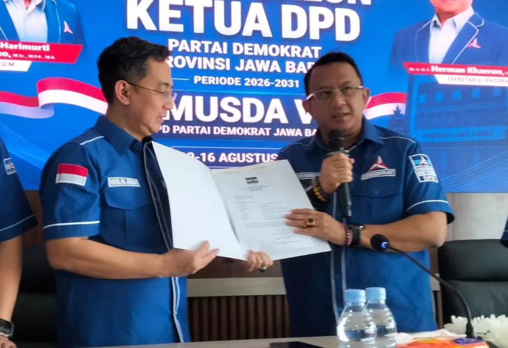 Bawa Dukungan 27 DPC, Anton Siap Tuntaskan Mimpi Besarkan Demokrat Jawa Barat