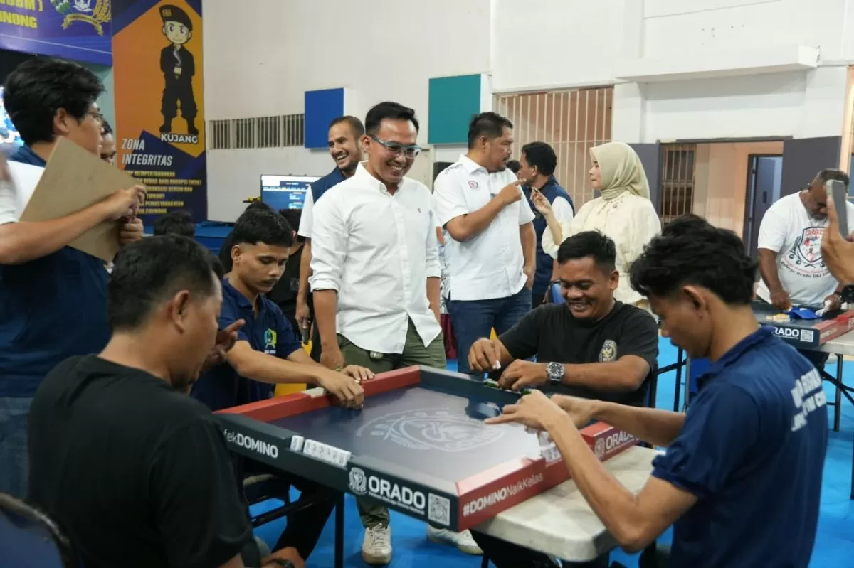 Lapas Cibinong Gelar Turnamen Domino, Warga Binaan Adu Strategi dan Sportivitas