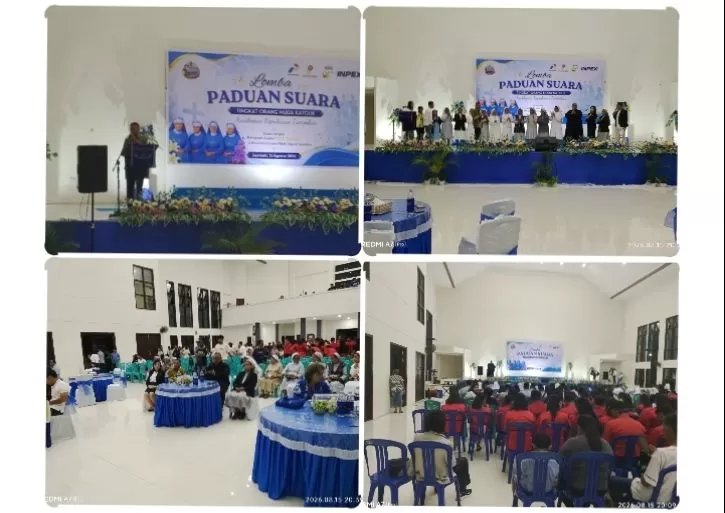 Buka Lomba Paduan Suara OMK, Sekda Tanimbar Dorong Generasi Muda Teladani Semangat 100 Tahun Misionaris PBHK