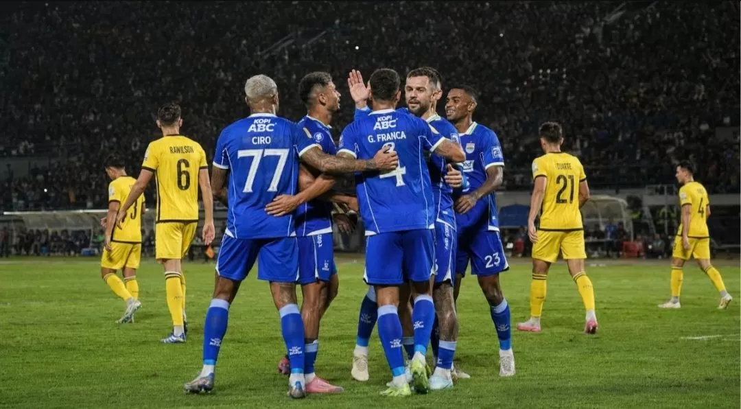 Maung Bandung Perkasa! Persib Libas Sabah FC 3-0 di Bali