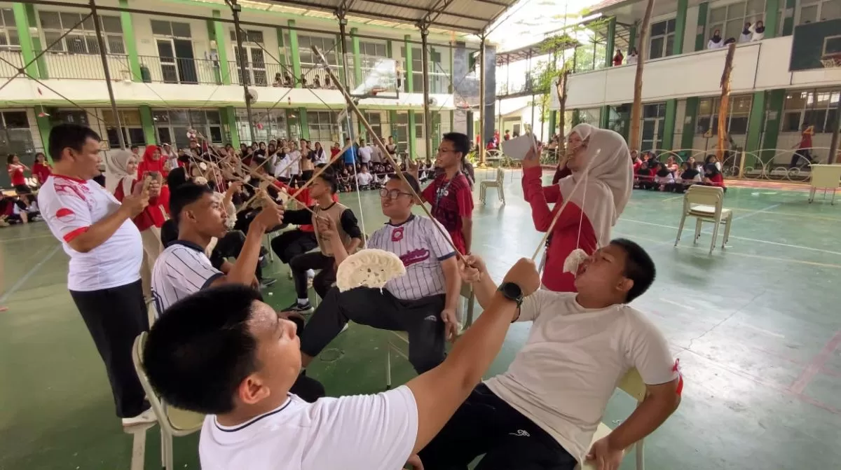Bukan Sekadar Lomba, Semarak Kemerdekaan di SMAN 4 Cibinong Pererat Kebersamaan Guru dan Murid