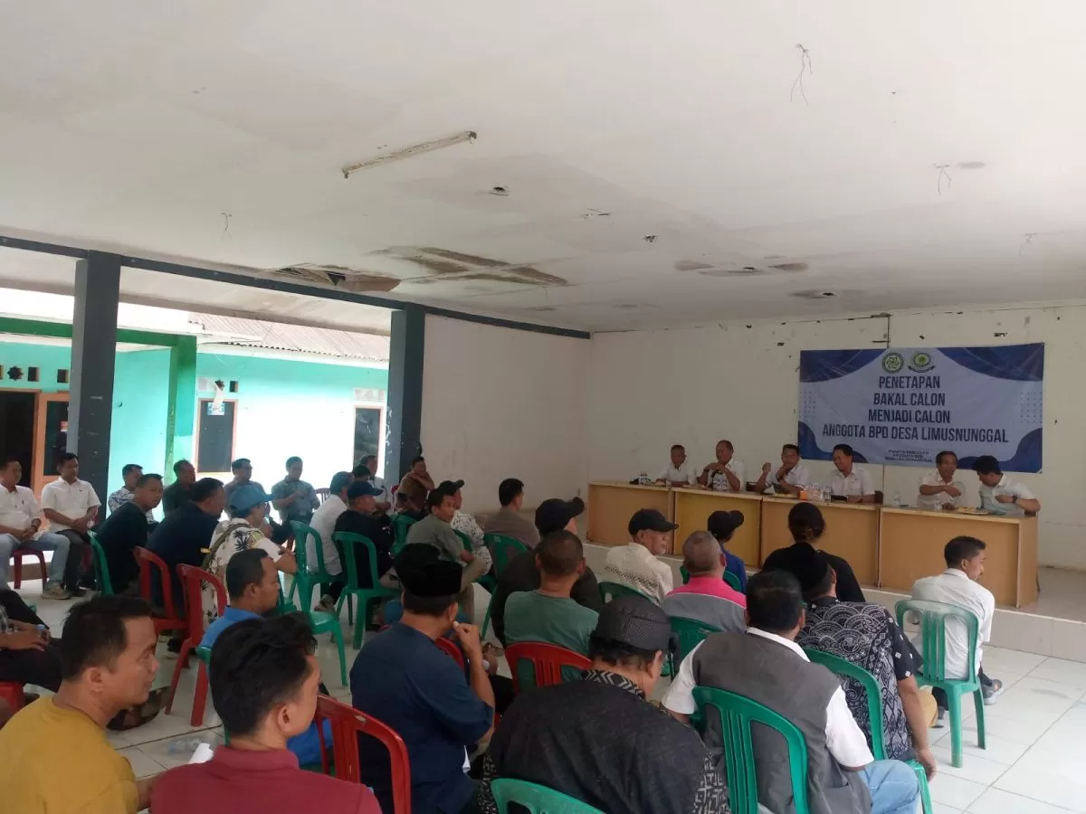 Seleksi BPD Desa Limusunggal Masuki Tahap Penetapan, 11 Calon Lolos dari Enam Dusun