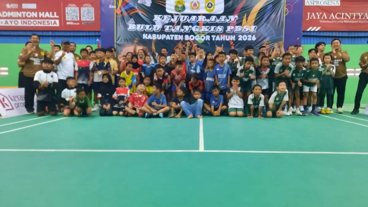 PBSI Kabupaten Bogor Gelar Kejurkab 2026, 200 Atlet Pra-Cadet dan Taruna Unjuk Kemampuan
