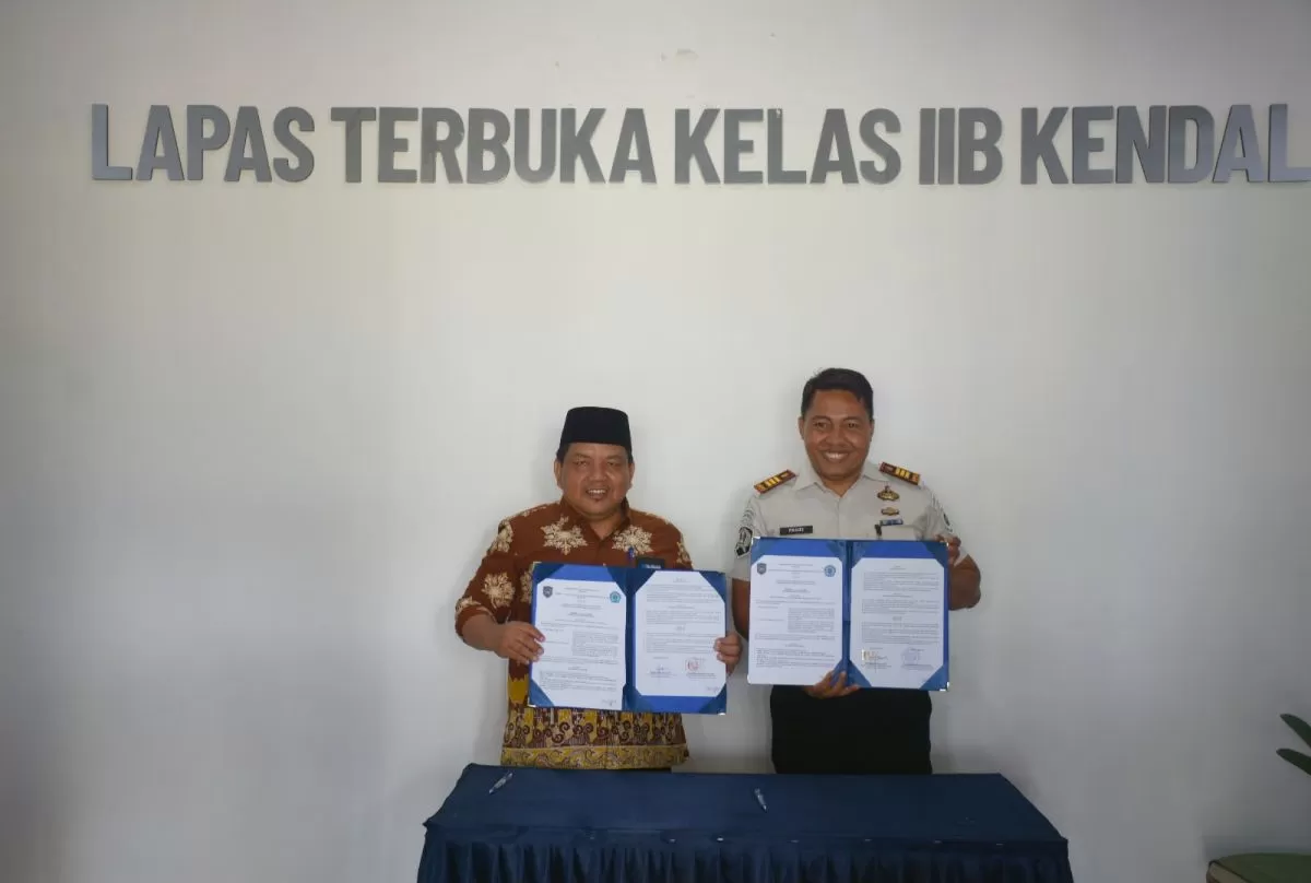 Lapas Terbuka Kendal dan Unimus Teken MoA, Produk Warga Binaan Siap Dikembangkan ke Pasar Lebih Luas