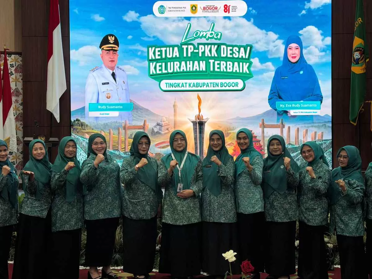Perkuat Wawasan dan Keterampilan Kader, TP PKK Kabupaten Bogor Gelar Lomba Tingkat Kabupaten