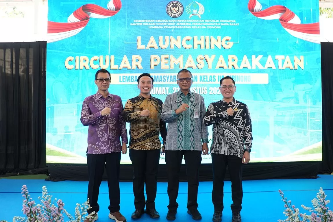 Lapas Cibinong Luncurkan CircuPAS, Sulap Limbah Jadi Produk Bernilai Ekonomi