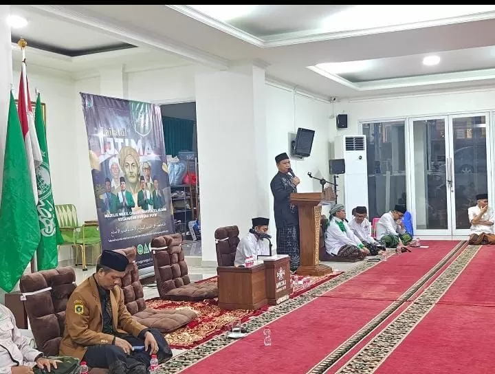 Lailatul Ijtima MWC NU Gunung Putri Perkuat Silaturahmi Ulama dan Masyarakat Desa Ciangsana