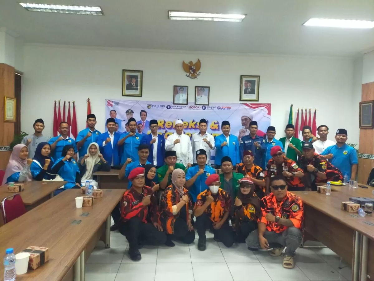 Refleksi HUT RI ke-81 di Cileungsi, KNPI dan Pemuda Pancasila Perkuat Persatuan Pemuda