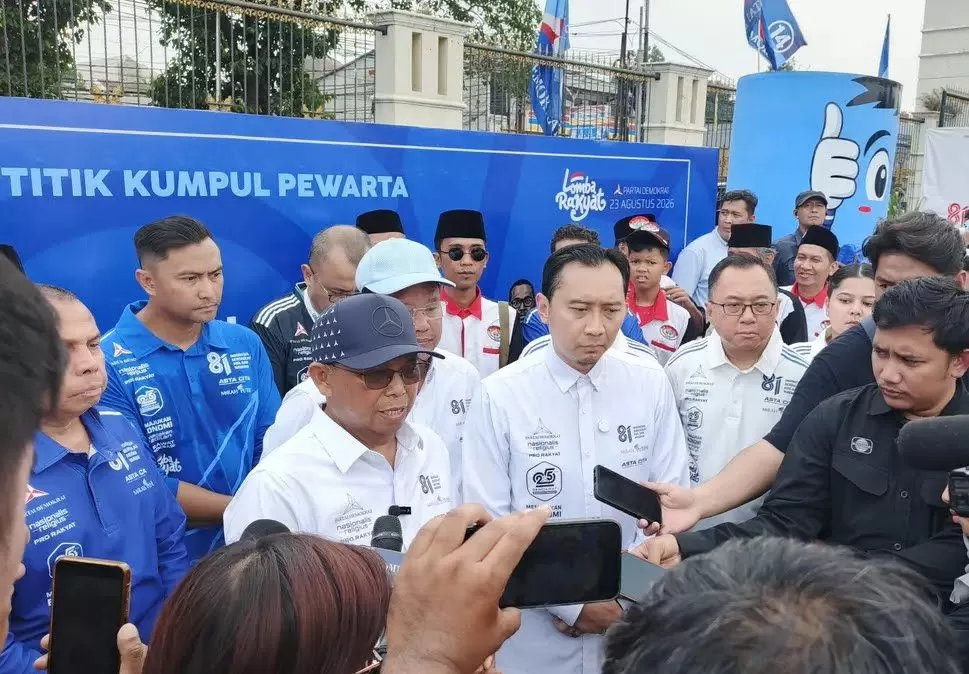 HUT RI ke-81, Demokrat Galang Dana dan Tampung Aspirasi Warga dari 38 Provinsi