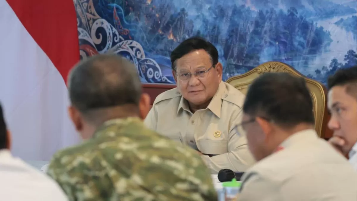 Karhutla Kalteng Capai 7.634 Hektare, Prabowo Tambah Armada Water Bombing
