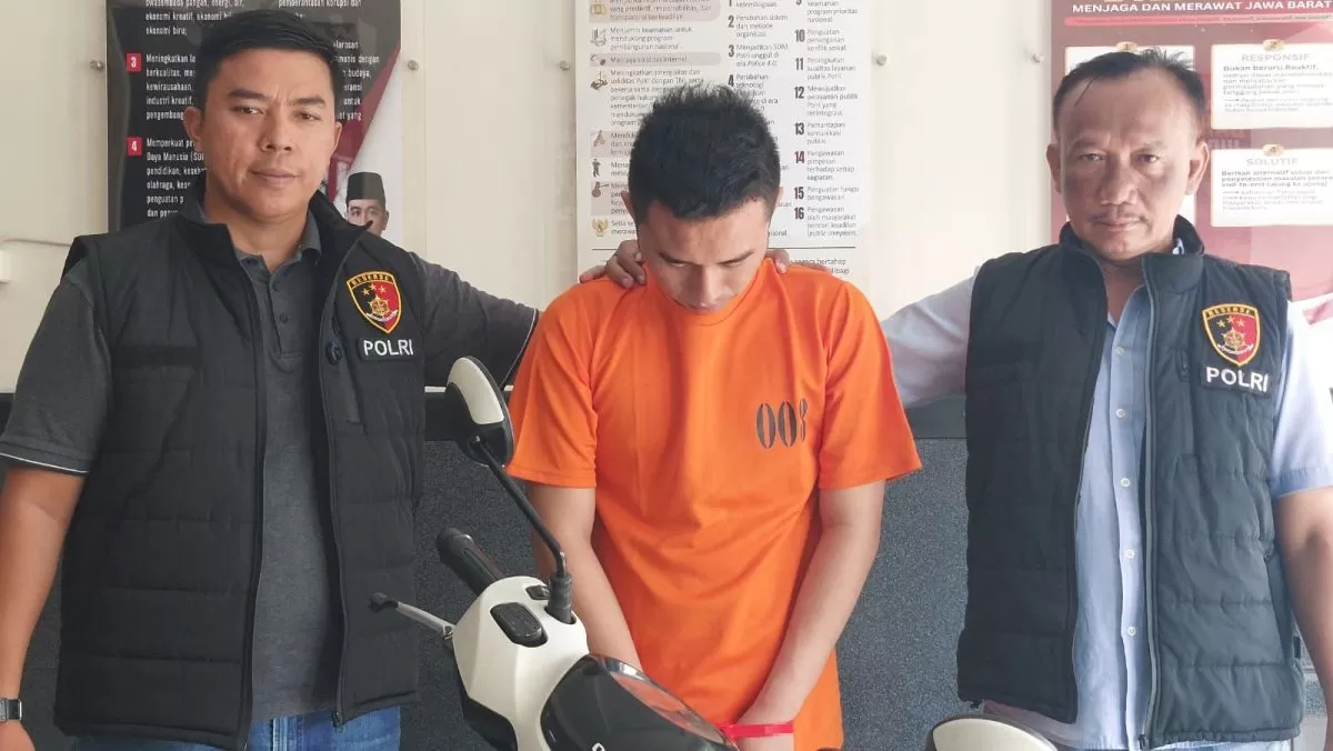 Terungkap! Pelaku Curi Motor dan Barang Berharga di Gunung Putri, Uangnya Dipakai Judi Online