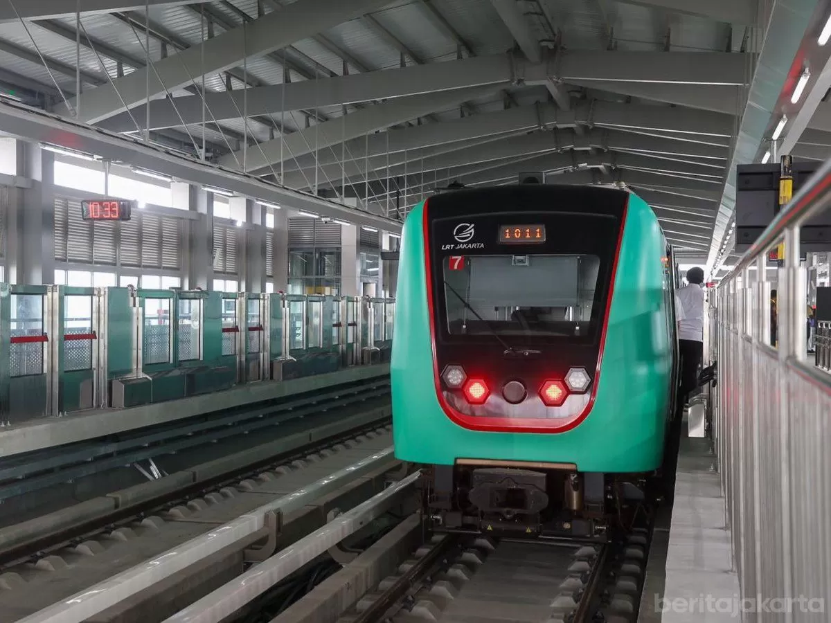 LRT Jakarta Velodrome-Manggarai Diresmikan, Tarif Flat Rp5.000 hingga Oktober 2026
