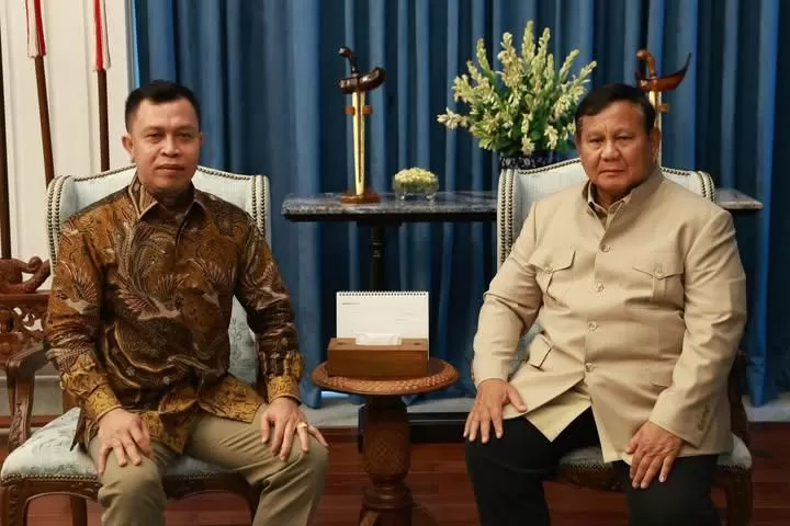 Panglima Jilah Bertemu Prabowo di Istana, Soroti Karhutla dan Nasib Peladang Masyarakat Adat