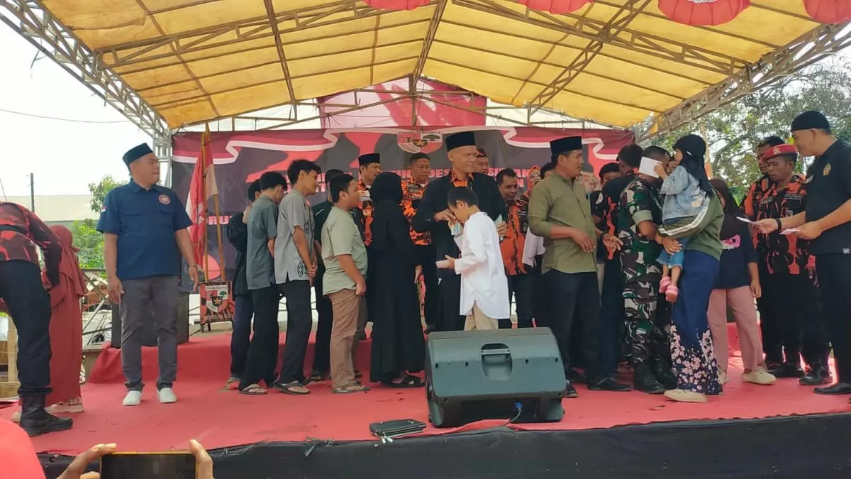 RPPPR Pemuda Pancasila Pasir Angin Jadi Momentum Regenerasi, Diwarnai Bakti Sosial