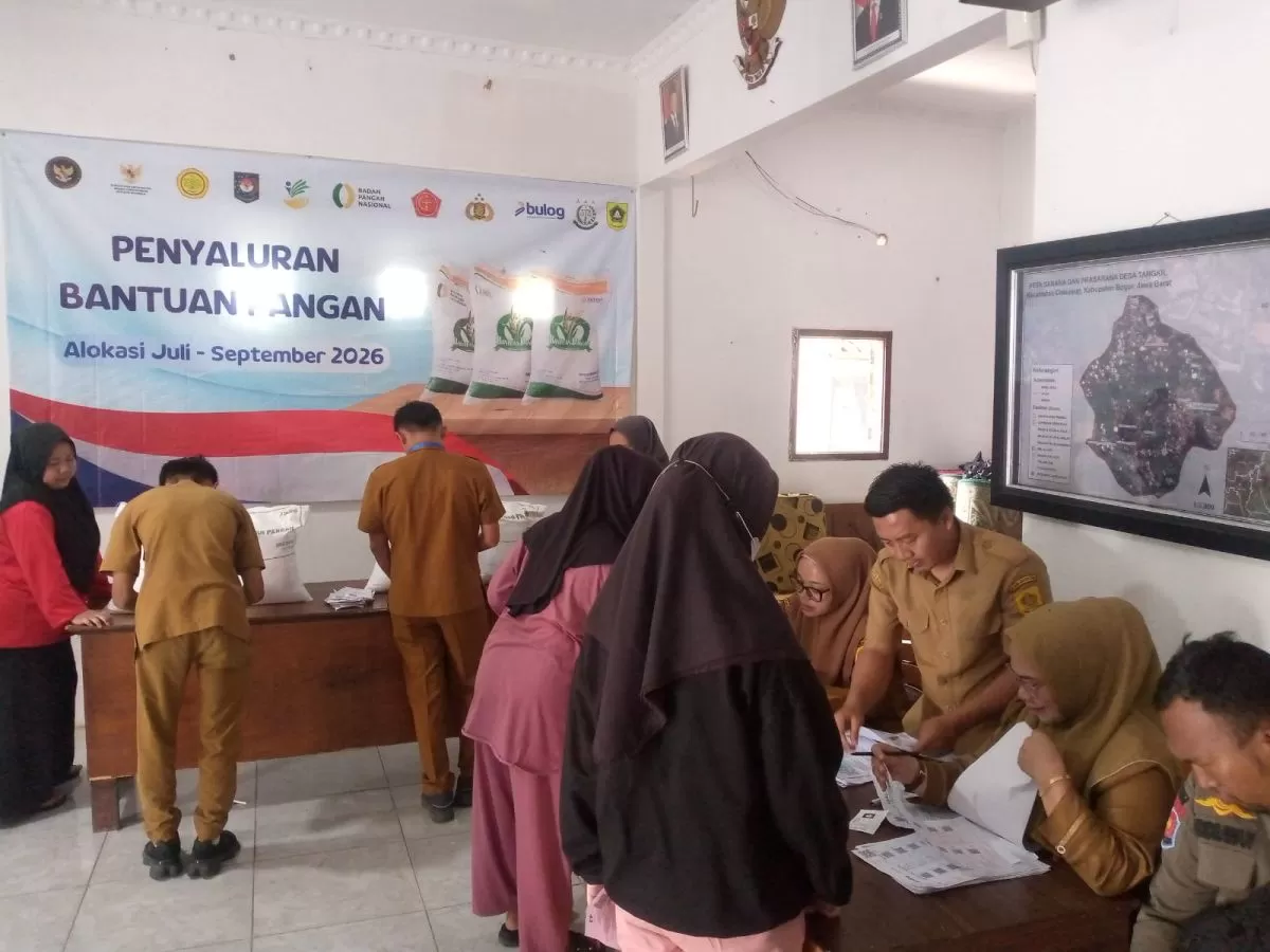 170 KPM Desa Tangkil Terima Bantuan Beras 30 Kilogram untuk Periode Juli-September 2026