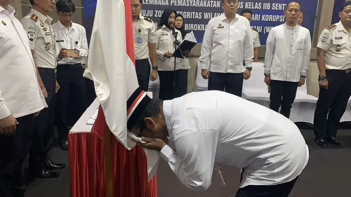 Ikrar NKRI di Lapas Khusus Sentul, Dua Napiter Jalani Pembinaan Deradikalisasi
