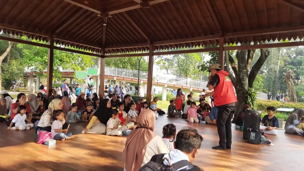 Mendengar Mendongeng di Taman Siliwangi, Pemkab Bogor Perkuat Pemenuhan Hak Anak