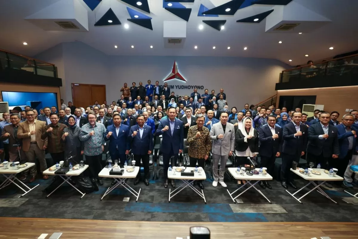 HUT ke-25 Demokrat, AHY Temui Boediono Bahas Politik Gagasan