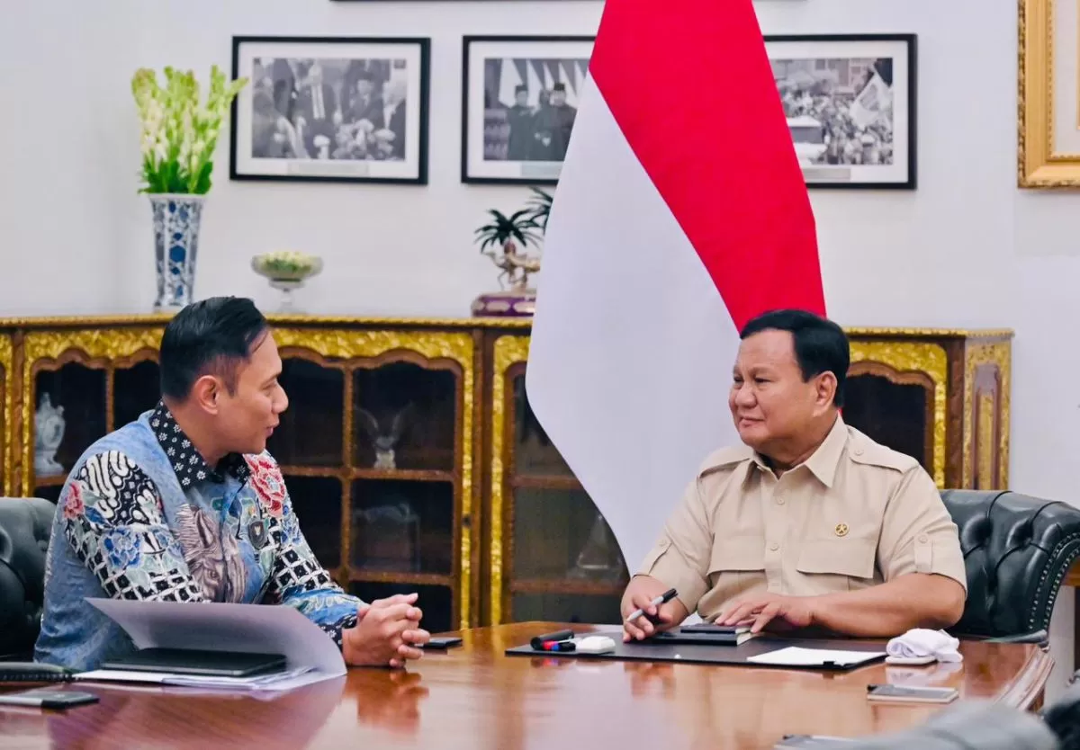 AHY Bahas Hunian Layak Bersama Prabowo, Program Bedah Rumah Capai 400 Ribu Unit