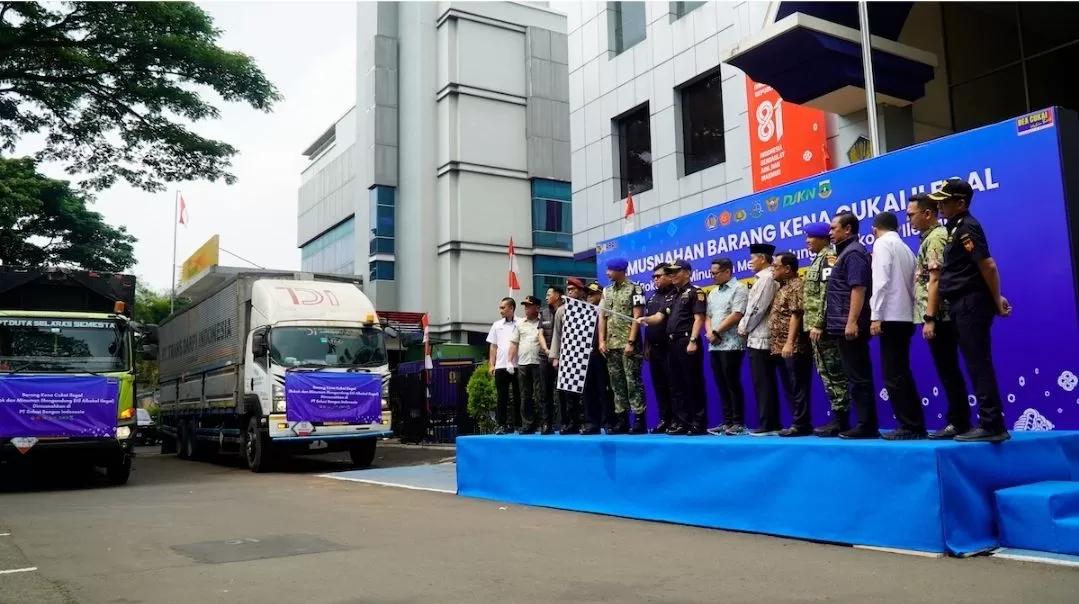 Solusi Bangun Indonesia Musnahkan BMMN Bea Cukai, Dorong Pengelolaan Berbasis Ekonomi Sirkular