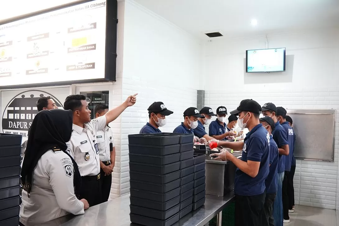 Belajar Pelayanan dan Dapur Sehat, LPP Mataram Kunjungi Lapas Cibinong