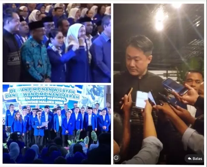 Sinergi Strategis Membangun: Kehadiran Bupati Tanimbar di Pelantikan PAN Maluku Berbuah Rencana Kunjungan Menko Pangan