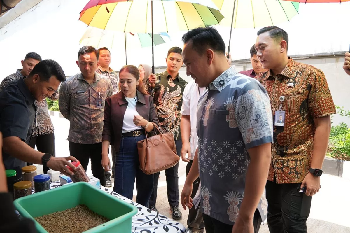 Lapas Cibinong Gandeng Bumi Aki, Hasil Pembinaan Warga Binaan Masuk Pasar Restoran