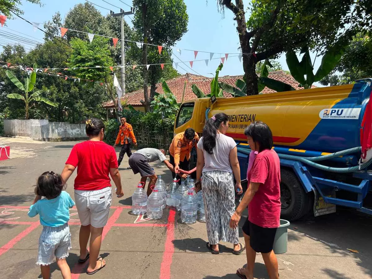 Krisis Air Bersih Meluas di Bogor, 88.670 KK Terdampak Kekeringan