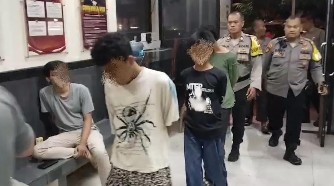 Diduga Hendak Tawuran, 5 Pelajar Diamankan Polisi di Gunung Putri Bogor
