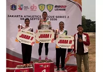 Hari Pertama Kejurnas Atletik, PPOPM Kabupaten Bogor Raih Emas dan Perak