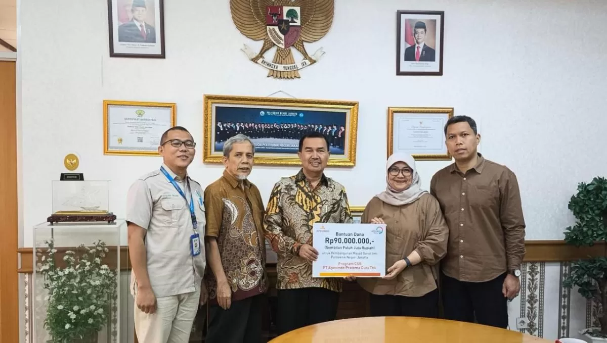 Djoko Siswanto Apresiasi PDSI dan Apexindo Dukung Renovasi Masjid di UI Depok