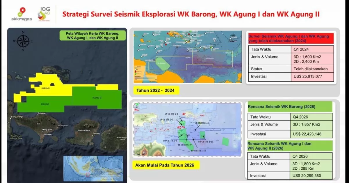 Djoko Siswanto Optimistis BP-Inpex Temukan Cadangan Gas Besar di Lepas Pantai Bali