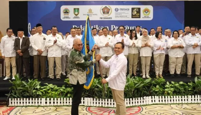 Akhmad Munir Lantik Pengurus PWI Surakarta 2026-2031, Perkuat Tradisi Pers di Kota Kelahiran PWI