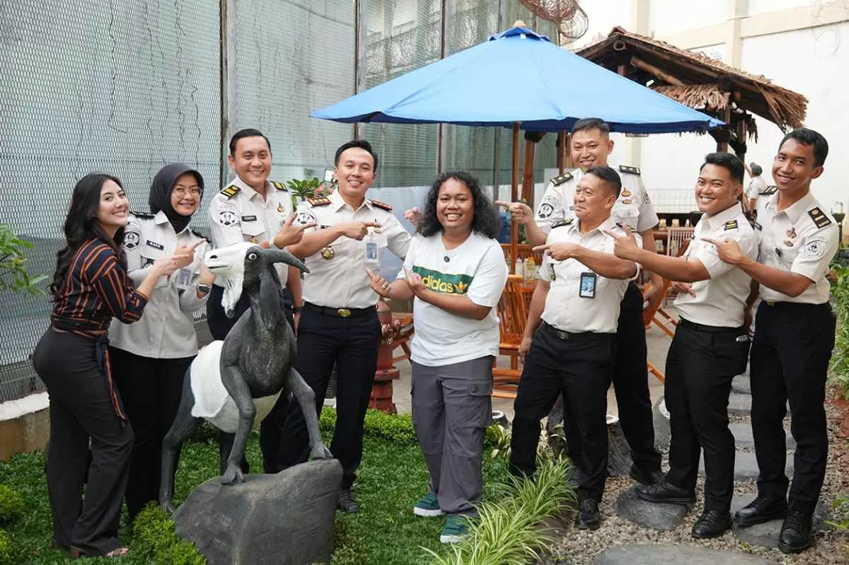 Marshel Widianto Kunjungi Lapas Cibinong, Apresiasi Ketahanan Pangan