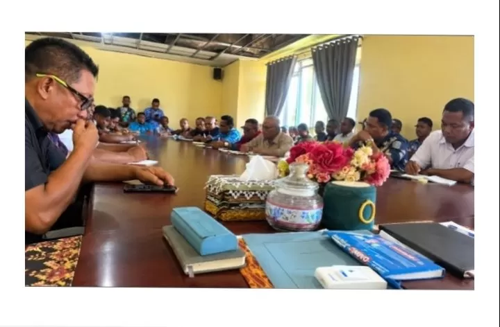 ‎Mediasi di Ruang Rapat Sekda Tanimbar, Sengketa Lahan Lorulun - Atubul Da, Masuk Tahap Penentuan Koordinat  ‎